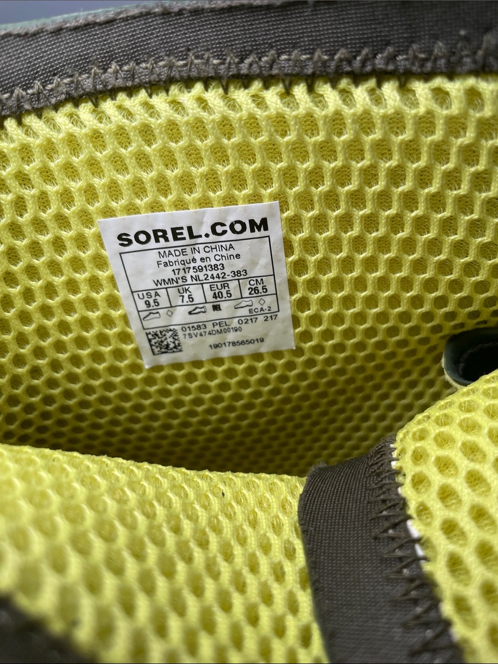 Sorel Olive Green Lace-Up Waterproof Women's Rain Boots - Picture 4 of 5